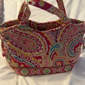 Vera Bradley Pink Paisley Tote